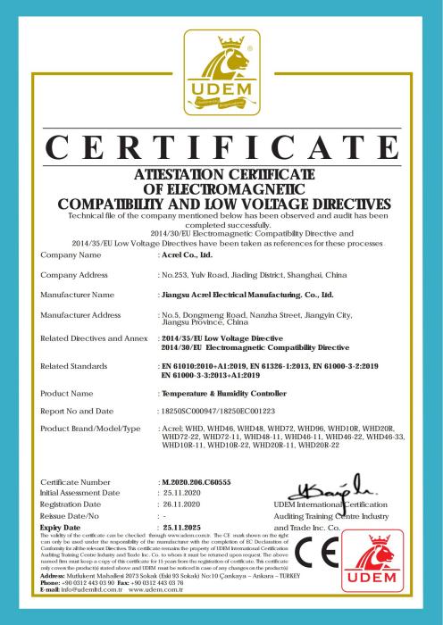 Controlador de Temperatura y Humedad