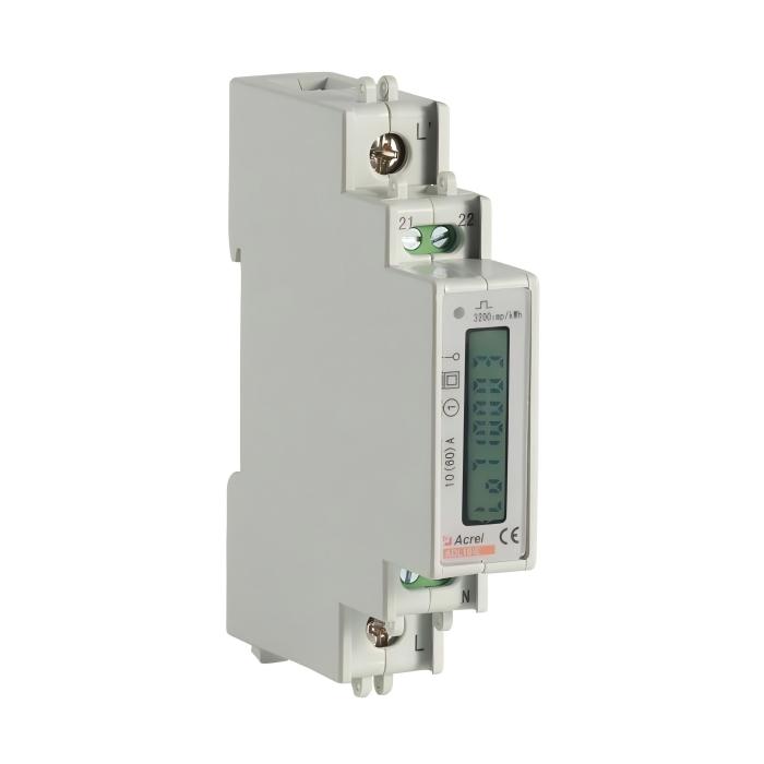 ADL10-E Medidor de Energía Monofásico en Carril Din